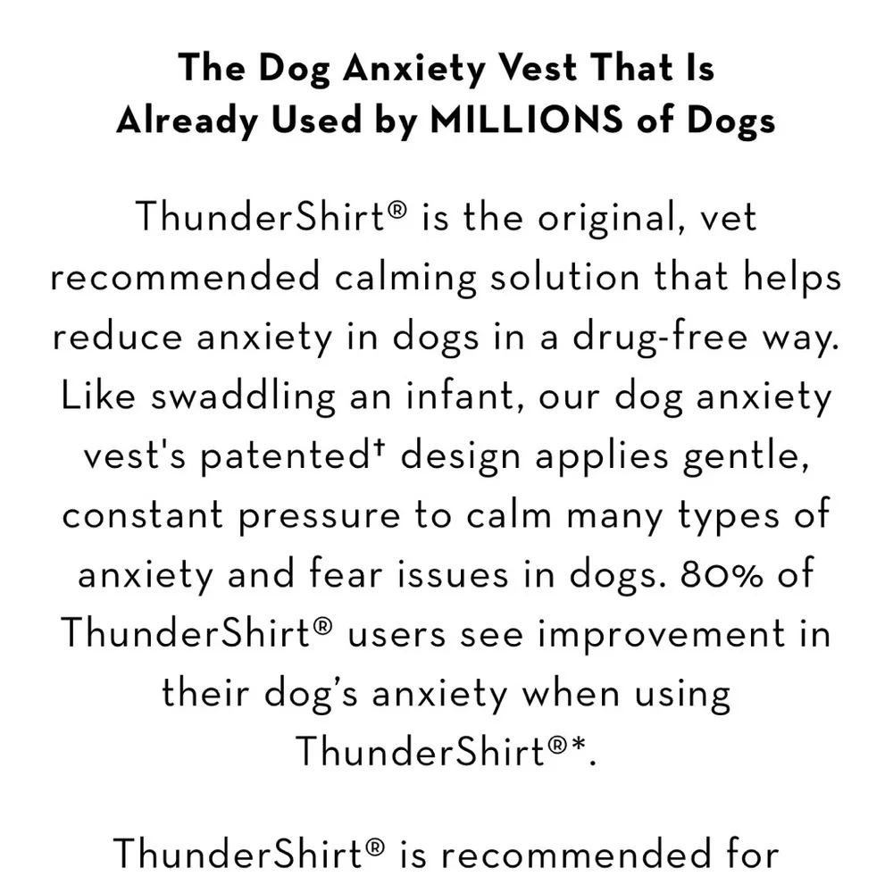 Thundershirt Sport Calming Vest for Pup SZ S (15-25 pounds)